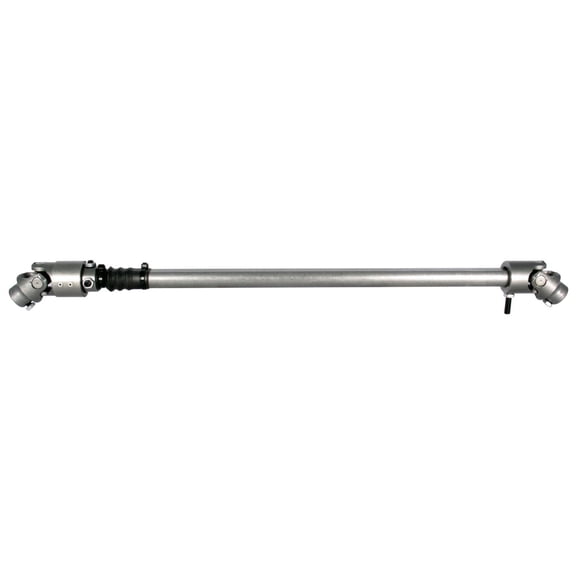 Borgeson 000893 Steering Shaft Assembly; Telescopic; Steel; Heavy Duty; Connects From Factory Column To Steering Box; Fits select: 1984-1996 JEEP CHEROKEE, 1984-1990 JEEP WAGONEER