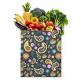 thumbnail image 1 of Chic Paisley Pattern Reusable Fabric Tote Bag - Spacious Durable Shopping Bag, 1 of 6