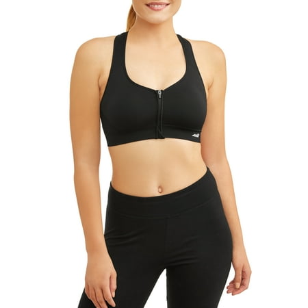 

Avia Women’s Seamless Zip Front Sports Bra