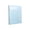Blue, variant on LEFXSMR 3 Ring Binder, Refillable Slim Ring Loose-Leaf Notebook, Detachable A4 Binder Notebook for College Office Supplies, Purple