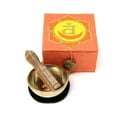 thumbnail image 1 of Mini Meditation Bowl Box 2 inches Sacral Chakra DZI, 1 of 3