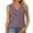 Purple-01, variant on HADST Women's V-Neck Lace Tank Tops - Solid Color, Sleeveless, Casual Summer Shirts, Sizes XL-5XL