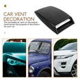 thumbnail image 2 of OULII Suv Hood Vent 1Pcs Black Abs Rectangular for Car Modification, 2 of 7