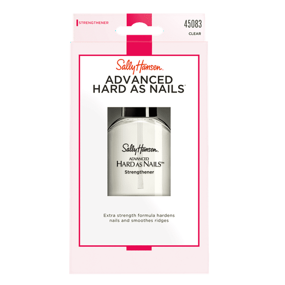 Sally Hansen Advanced Hard As Nails, Clear, 0.45 Oz