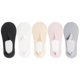 thumbnail image 1 of calcetines invisibles mujer pinkis mujer calcetines calcetines de corte bajo Calcetines ultrafinos de silicona para mujer, medias invisibles de corte bajo, malla antideslizante, seda de hielo, 5 pare, 1 of 5