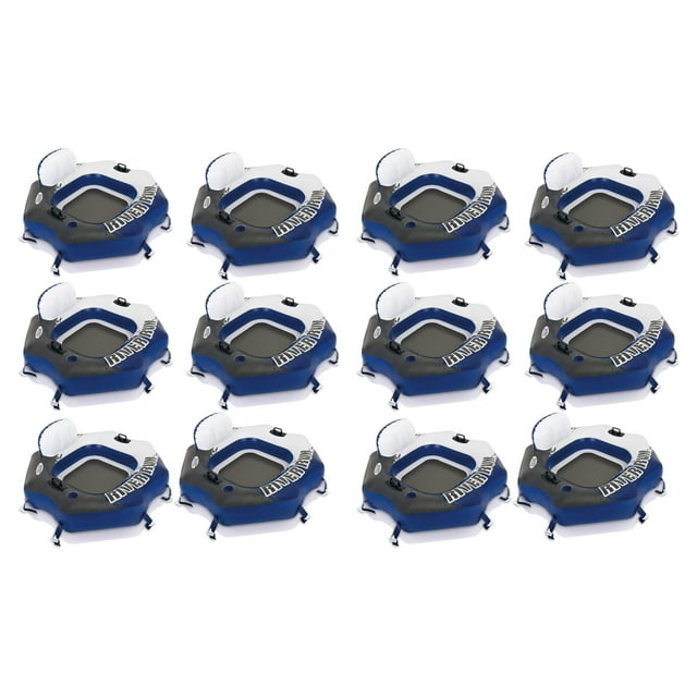 Intex River Run Connect Lounge Bouée Gonflable Flottante 58854EP (Lot de 12)