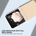 thumbnail image 5 of Frosted Frame Woven Texture PU Case For Honor Magic V Flip, 5 of 5