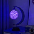 thumbnail image 1 of Led Decorative Light Star Moon Light Apple Christmas Light Birthday Gift Handmade Hemp Rope USB Iron Nightlight, 1 of 6