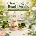 thumbnail image 3 of UQVIY 3D Beaded Animal DIY Kit - Cute Handmade Seed Bead Animal Craft Set Stress Relief Creative DIY Decoration Gifts for DIY Desk Decor & Creative Gift, 3 of 7