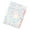Blue, variant on Flower File Folder 6 Pocket Expandable Sorting Folder Letter Size Document Organiser Folder For School Supplies