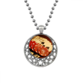 thumbnail image 1 of Rojo chip Gambling foto Collares Colgante Retro Moon Stars Jewelry Unbranded M, 1 of 3
