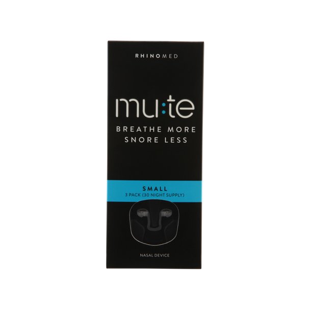 Mute Stop Snore Nasal Device, Small, 3 Ct