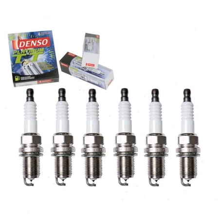 Set of 6 Denso Spark Plug 4503 Platinum TT PK16TT For Acura Toyota Honda 86-16
