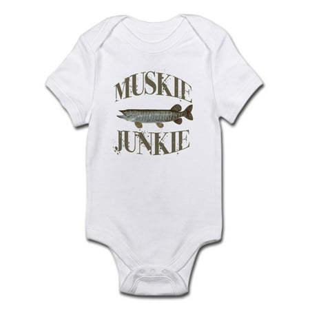 

CafePress - MUSKIE JUNKIE Infant Bodysuit - Baby Light Bodysuit