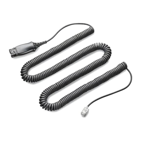 HIS Direct Connect Cable for QD Headsets, Black