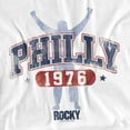 thumbnail image 2 of Rocky T-Shirt Philly 1976 Unisex Graphic Tee For Men & Women, 2 of 7