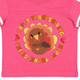 thumbnail image 4 of Inktastic Happy Thanksgiving with Cute Turkey Boys or Girls Toddler T-Shirt, 4 of 5