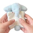 thumbnail image 1 of Elephant Rabbit Comfort Doll Soothing Towel Plush Doll Doll Soothing Gift Decompression, 1 of 8