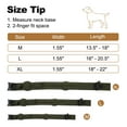 thumbnail image 4 of Unique Bargains Dog Collar for Large Dogs Adjustable Heavy Duty Collar with Handle Tactical Dog Collar Heavy Duty Dog Collar Army Green M, 4 of 7