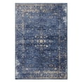 thumbnail image 4 of Luxe Weavers Distressed Floral Area Rug Blue 5x7 Vintage Carpet, 4 of 5