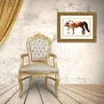 thumbnail image 3 of Hoffman, Kate 18x13 Gold Ornate Wood Framed with Double Matting Museum Art Print Titled - Horse 10, 3 of 4