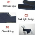 thumbnail image 7 of Dog Anxiety Jacket, Stress Relief Calming Coat,Adjustable Calming Vest for Fireworks,Travel, 7 of 7