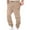 Khaki, variant on Augper Mens Fashion Joggers Sports Pants - Cotton Pants Sweatpants Trousers Mens Long Pants
