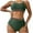 Green, variant on Zuesphe Plus Size Sexy Swimsuit for Women Womens Bathing Suits Plus Size One Piece Modest Swimwear for Women Two Piece Beachwear Women Sexy Wrap Tie Back