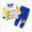 C-189-Dark Blue, variant on NIEWTR Toddler Baby Clothes Color Block Crewneck Sweatshirt Top With Pants Set Fall Winter Outfits Homewear Outfit Pajamas & Dailywear Setï¼Blueï¼2-3 Yearsï¼