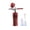 Red set 1, variant on Rechargeable Airbrush Compressor Kit Oxygen Deep Hydrating Machine For Nail Art Tattoo Cake Makeup Air Brush Sprayer Gun Water ,Flexible