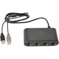 thumbnail image 1 of Adaptador TTX TECH  de controles de GameCube para Wii U Switch PC y MAC Negro, 1 of 2