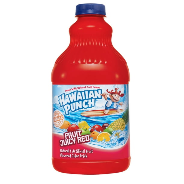hawaiian punch fruit juicy red 64 fl oz bottle walmart hawaiian punch fruit juicy red 64 fl oz bottle walmart
