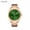 RoseGoldShellGreenFaceSteelStrip, variant on Men's Quartz Watch Waterproof Wristwatches 786030735726