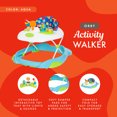 thumbnail image 4 of Open Box Baby Trend Orby Activity Walker Removable Toy Tray, Lights/Sounds Aqua, 4 of 9