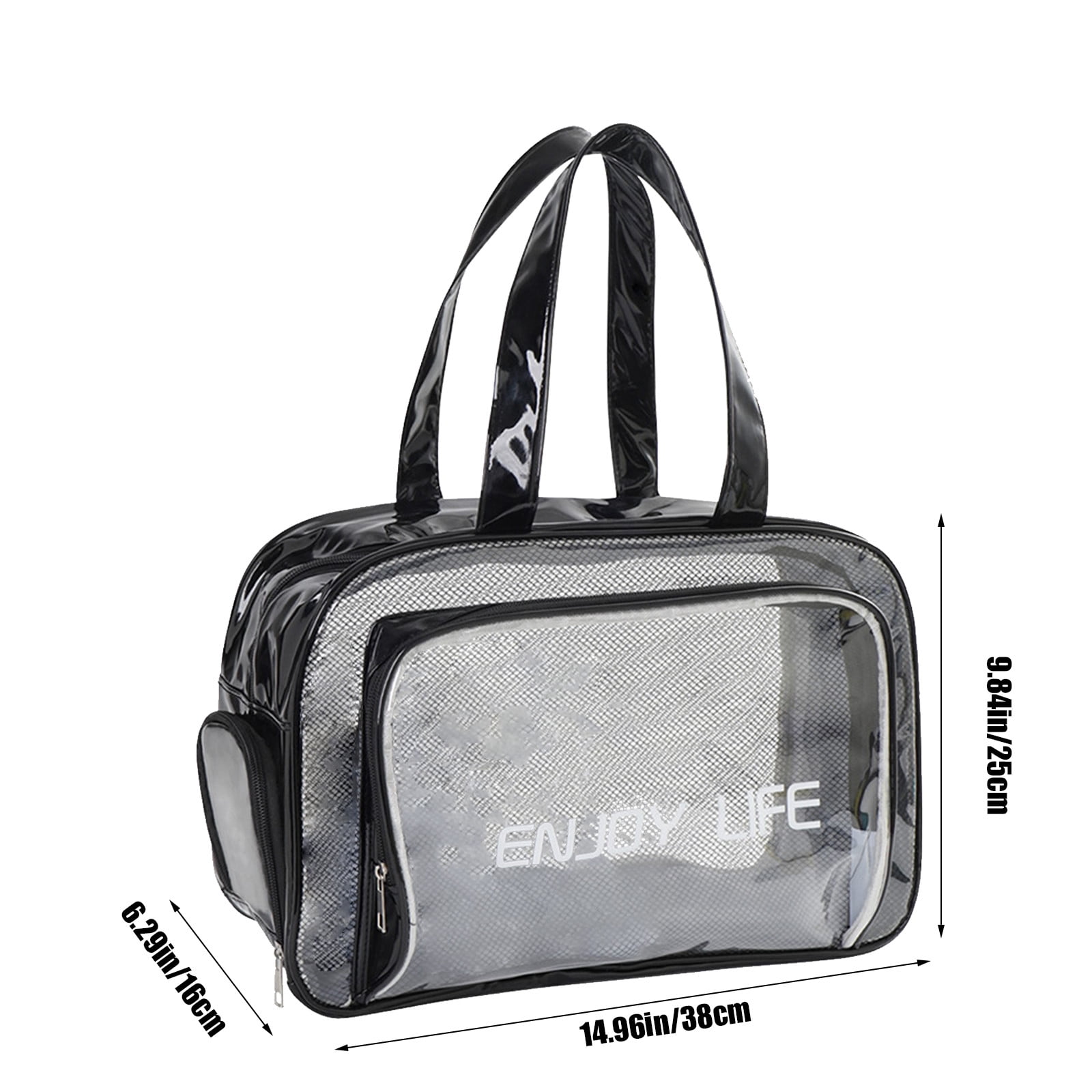 Tunhigl Beach Bags Sandproof Dry And Wet Separation Swimming Bag Mesh Beach Bag For Swim Pool Bag Beach Tote Bag Grocery Storage Net Bag
