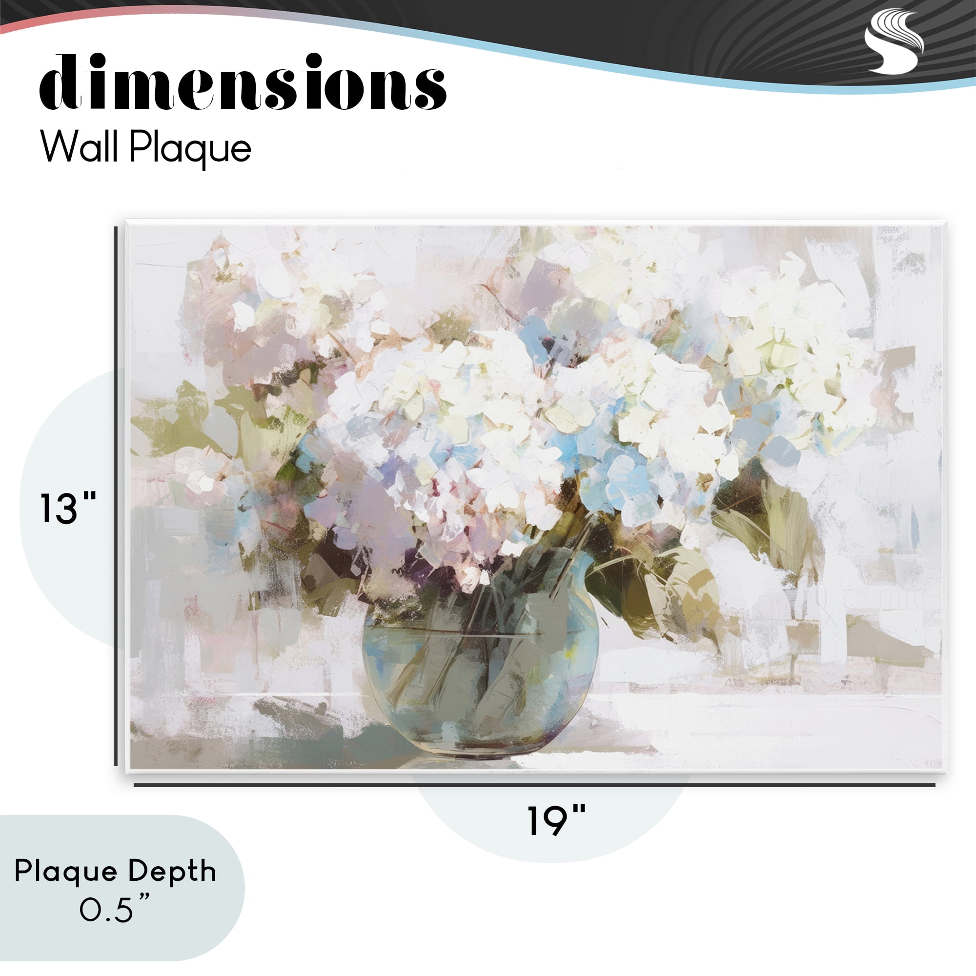 Stupell Industries Blushing Bride Garden Flowers Wall Plaque Art, design by Tina LeCour