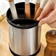 thumbnail image 5 of Estante giratorio multifuncional de acero inoxidable para utensilios de cocina | Cubeta con compartimentos para palillos | Organizador compacto para cubiertos y utensilios de cocina, 5 of 8