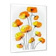 thumbnail image 2 of Designart 'Country Yellow Flowers On White' Traditional Framed Art Print, 2 of 4