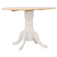 thumbnail image 6 of Allison Round 40-inch Drop Leaf Extension Dining Table White, 6 of 10