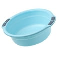 thumbnail image 4 of Plastic Wash Basin, Thicken NonSlip Washing Face Clothes Basin with Portable Design for Home Dormitory Travel, 4 of 8