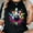 Black-1, variant on Women's Softball Graphic Comfortable T Shirt Casual Breathable Short Sleeve Round Neck Top Black S-5XL