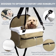 Imperial Home Small Booster Car Seat for Pets - Beige