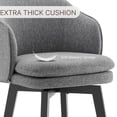 thumbnail image 6 of CHITA Modern Swivel Counter Height Bar Stools with Arm Set of 3, 6 of 11
