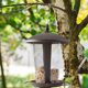 thumbnail image 4 of semillas para pájaros para exteriores, comederos para pájaros salvajes para jardín, decoración al aire libre, diseño de techo redondo a prueba de sol y lluvia, marrón XianweiShao 1327533091985, 4 of 5