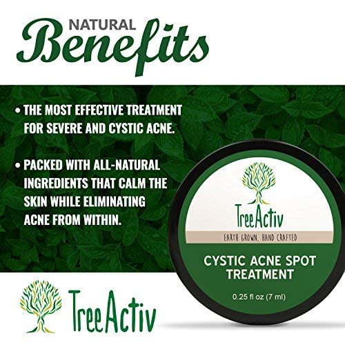 tree active cystic acne spot treatment