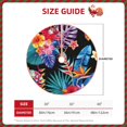 thumbnail image 4 of Bingfone Christmas Tree Skirt Mat Christmas Decoration Interior 36"-Tropical Palm Leaves, 4 of 8