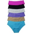thumbnail image 1 of Iheyi 12 Pieces Lowrise Seamless No Show No Line Laser Cut Boyshorts Panty S/M/L/XL (Large), 1 of 4