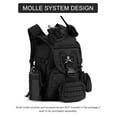 thumbnail image 5 of Mochila Táctica Militar 35L Resistente Original Uso Rudo Color Negro, 5 of 5