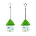 thumbnail image 2 of YardVibe Hummingbird Feeder, 2 Pack Cute Mushroom Hummingbird Feeders for Outdoors Hanging, Hummingbird Heeders for Outdoors Hanging Ant/Bee Proof, 3 Petals with Water Spout Bird Water Feeder, 2 of 8