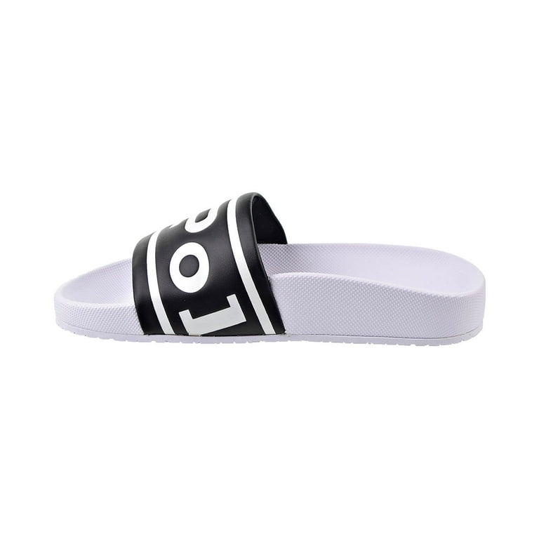 Polo Ralph Lauren Cayson Logo Men's Slides White-Black